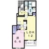 クラール元山Eの間取り画像