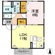 グランドソレーユの間取り画像