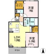 D-ROOM富士の間取り画像