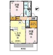 リビングタウン弓ヶ浜 D棟の間取り画像