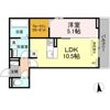 ディアライズ小郡船倉町D棟の間取り画像