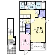 ユニゾンの間取り画像