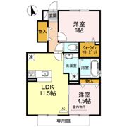 D-room木ノ本の間取り画像