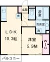 サザンコースト天神の間取り画像