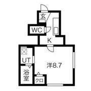 ヴィルヌーヴI、IIの間取り画像