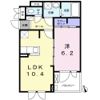 ハイツ フラワーの間取り画像