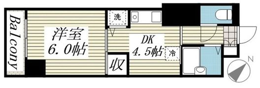 ジュネパレス柏第29の間取り画像