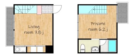 K’s court 1の間取り画像