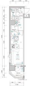 B CITY YOKOHAMA STATION SQUAREの間取り画像