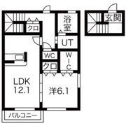 アエラ A棟の間取り画像