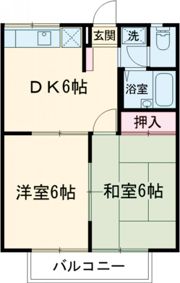 エステートピア稜の間取り画像