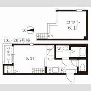 ハーモニーテラス愛知町の間取り画像