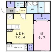 ハイツ若草の間取り画像