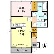 リラ・クレール Ⅰの間取り画像