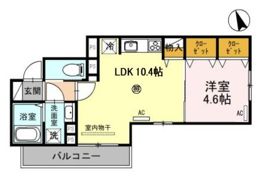 RハイツⅢの間取り画像