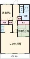 スカイヒルズ新道出の間取り画像