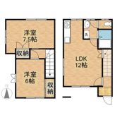 ベルシャルム Aの間取り画像