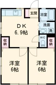 イマージュⅠの間取り画像