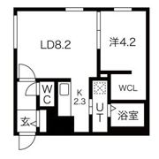 Livease N33(リヴィースエヌ33)の間取り画像