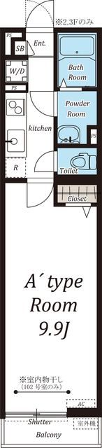 リブリ・天沼の間取り画像