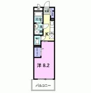 ライジングサン雅の間取り画像