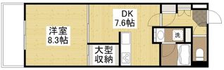 フラットリア春日の間取り画像