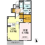 サニーフラット天神の間取り画像