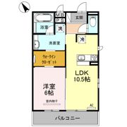 マジェスティ サザン Ⅱ棟の間取り画像