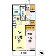 セジュール知空の間取り画像