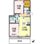 カーサ高須の間取り画像
