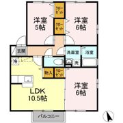 シェルノーブル B棟の間取り画像