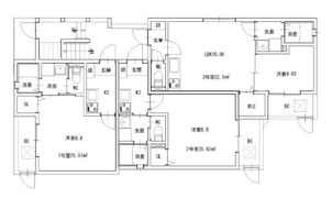 グレイスコート周船寺北の間取り画像