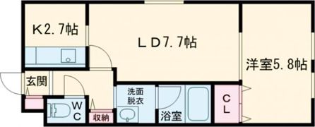アルボラァダ美原の間取り画像