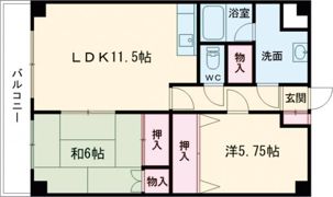 ジュエルタウン湯川Ⅲの間取り画像