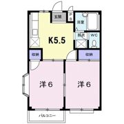 コーポみなみの間取り画像