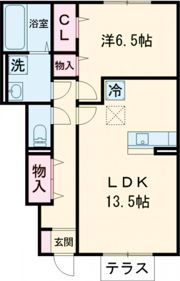 トルナーレの間取り画像