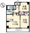 ヴィラシーンABEの間取り画像