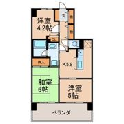 マイキャッスル柏豊四季の間取り画像