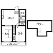 エヴァグリーンの間取り画像