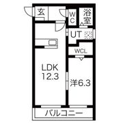 Villa浄水の間取り画像