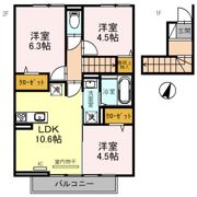 プリムールの間取り画像