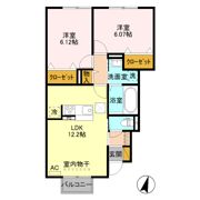 アステール Ⅲの間取り画像