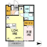 アランフェス羽島の間取り画像