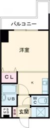 レジデンス川原の間取り画像
