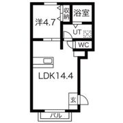 ハレルヤ サチの間取り画像