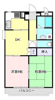 アバンツァート新白河の間取り画像