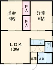 コーポラスV1の間取り画像