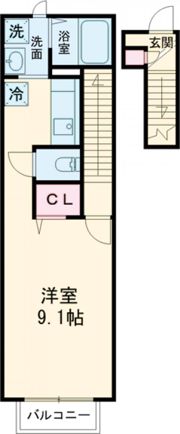 エリカⅣの間取り画像