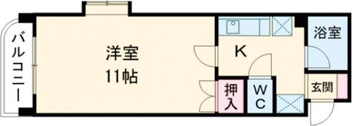 マーカス新町の間取り画像