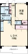 プリンスマンション神野東の間取り画像